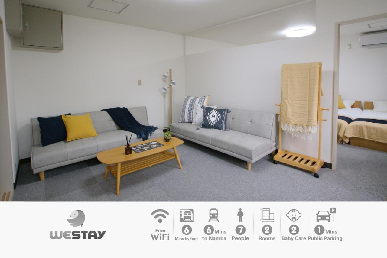 Westay Designers House/6 Mins To Shinsaibashi206 Osaka Exteriör bild