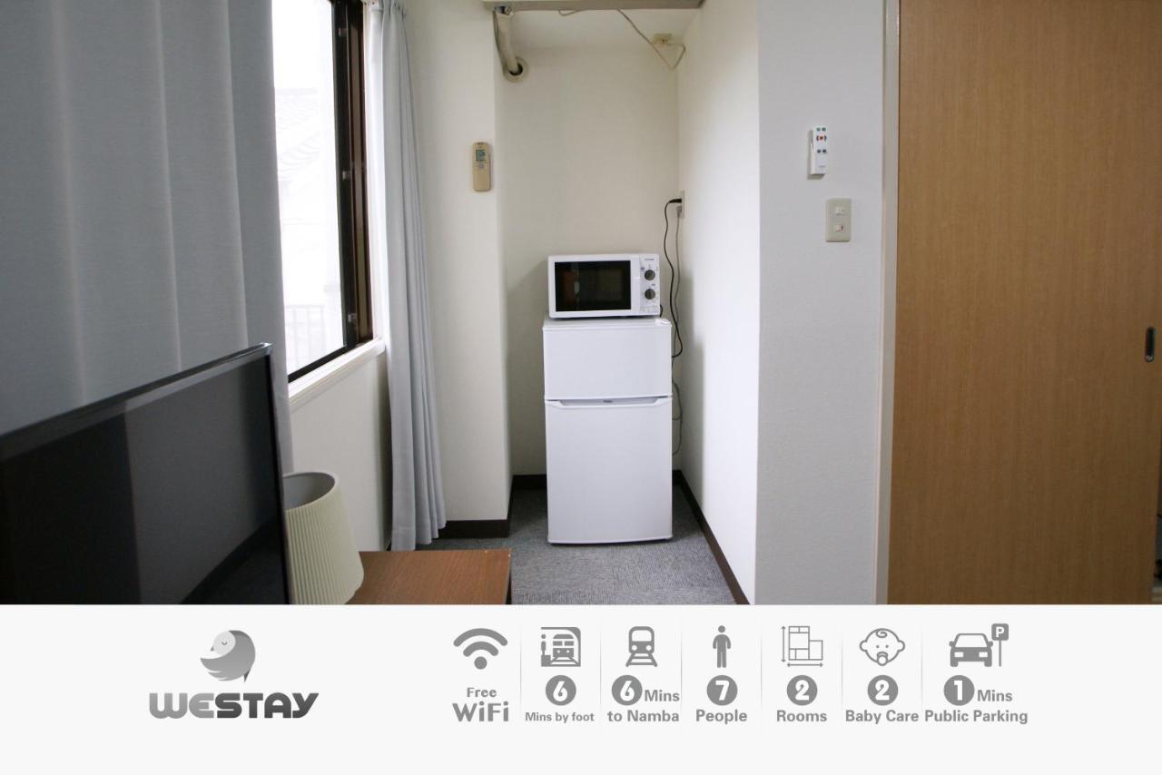 Westay Designers House/6 Mins To Shinsaibashi206 Osaka Exteriör bild