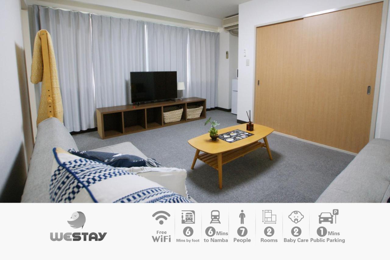 Westay Designers House/6 Mins To Shinsaibashi206 Osaka Exteriör bild