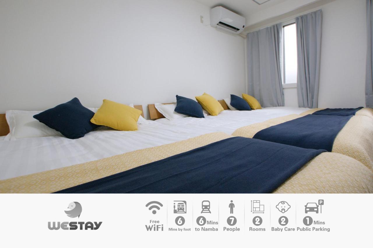 Westay Designers House/6 Mins To Shinsaibashi206 Osaka Exteriör bild